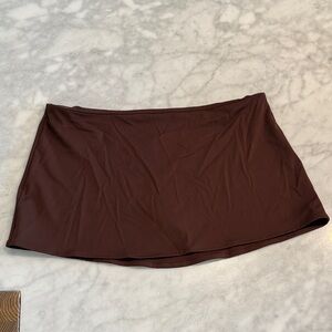 Guizio Sporty Brown Women's Skort